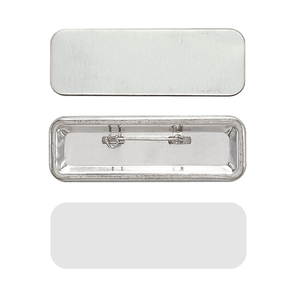 Blank for rectangular elongated buttons 70mm*25mm